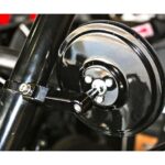Axia Alloys Round Convex Glass Billet Arm 5" Side Mirror