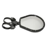 Axia Alloys 6" Round Folding Side Mirror - Clamps Needed (6")