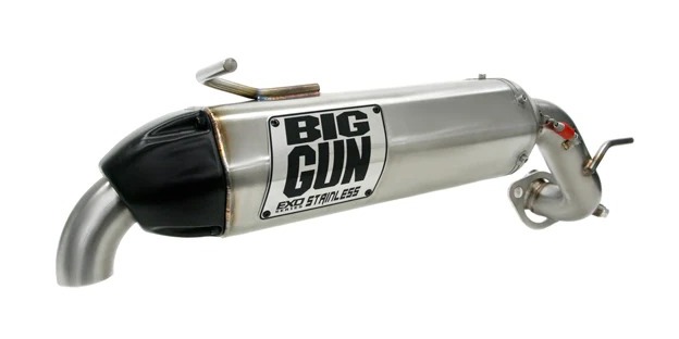 Big Gun EXO Stainless Slip-On Exhaust Polaris Ranger XP 900 / XP Crew 900 2013-2015 Stainless [Previously Installed] - Image 1