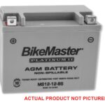 BikeMaster AGM Platinum II Battery MS12-9B-BS