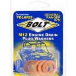 Bolt Hardware Engine Drain Plug Washer M12X20 For Polaris