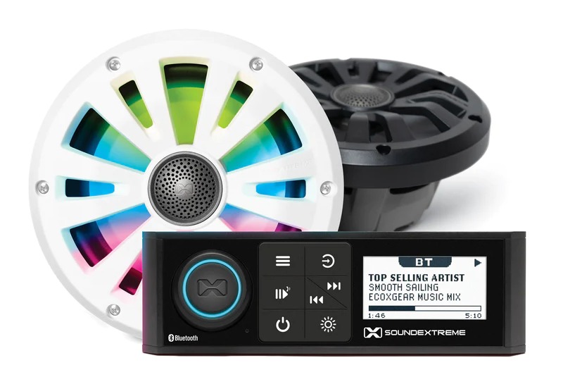 ecoxgear_marine_din_radio65_speaker_kit.jpg ECOXGEAR Marine DIN Radio 6.5" Speaker Kit - Image 1