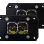 Heretic BA-2 2" Flush Mount LED Lights - Dual Pack (2")