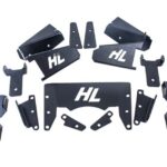 High Lifter Rear Frame Stiffener Gusset Kit Polaris Ranger 1000 XP 2021-2026
