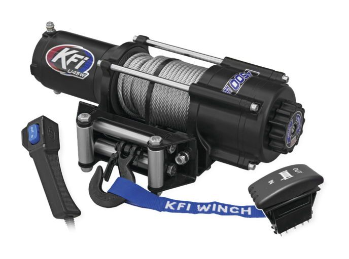 kfi4500_utv_series_wide_winch.jpg KFI 4500 UTV Series Wide Winch - Image 1