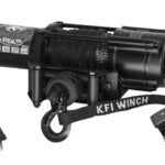 KFI 4500 UTV Stealth Series Wide Winch With Dash Switch