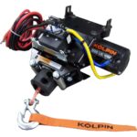 Kolpin Outdoors Quick Mount Synthetic Cable Winch 3500lb Polaris
