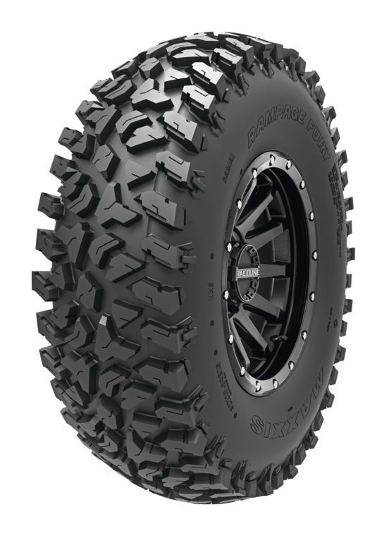 maxxis_tires_rampage_fury_ml22_radial_tire.jpg Maxxis Rampage Fury ML22 Radial Tires - Image 1