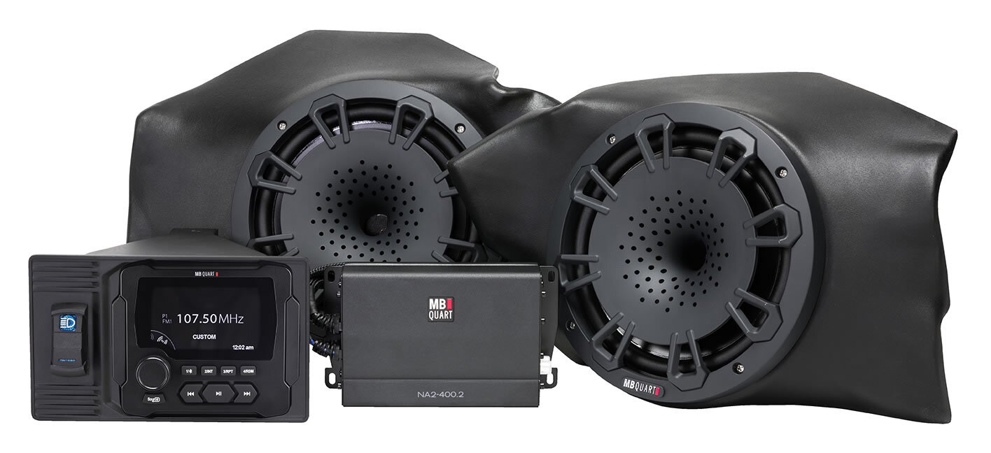 mb_quart_stage2_amplified_audio_package_polaris_kit.jpg MB Quart Stage 2 Amplified Audio Package Polaris RZR 2014-2026 - Image 1