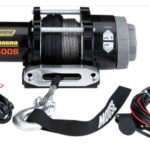 Moose Racing Aggro 3500lb Synthetic Rope Winch