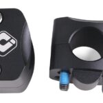 ODI Bar Adapters 7/8" TO 1 1/8" 20mm Rise Black