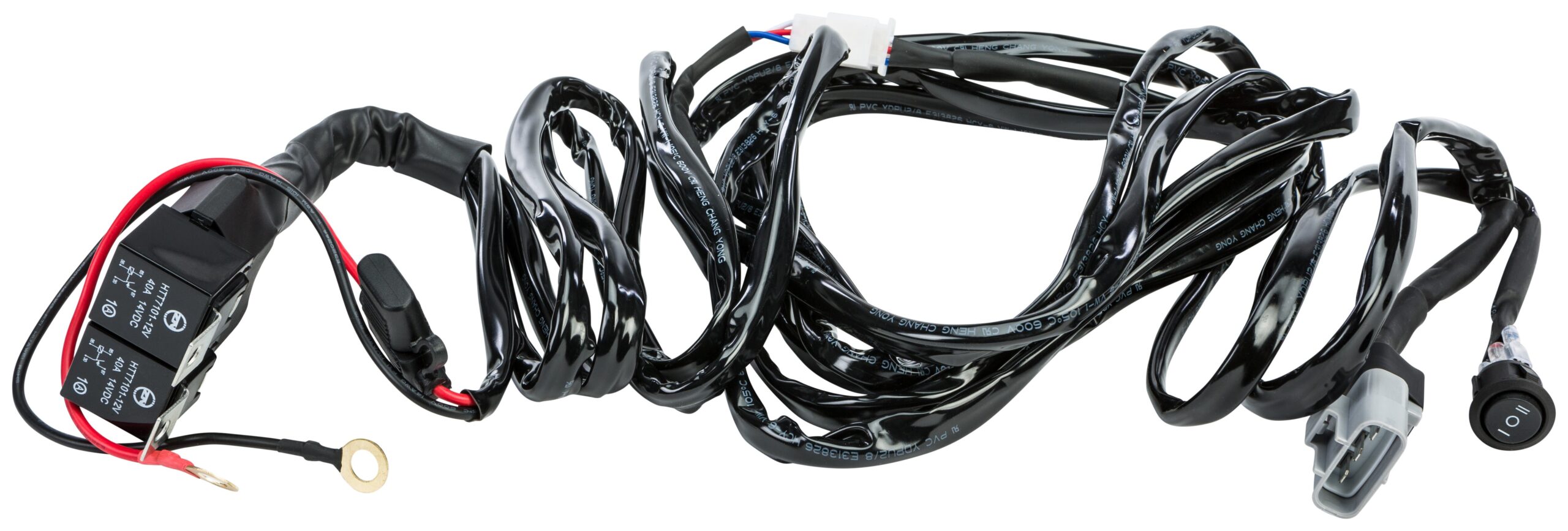 open_trail_drl_led_light_bar_wire_harness315_and_up.jpg Open Trail DRL Light Bar Wiring Harness (SM and LG) - Image 1