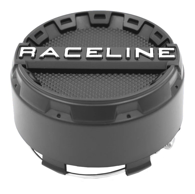 raceline3_center_cap_replacement41004115_satin_black.jpg Raceline 3" Center Cap Replacement 4/100-4/115 - Image 1