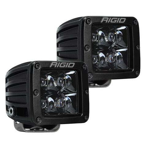 Rigid D-Series Pro Midnight Surface Mount 3" LED Pod Spotlight - Dual Pack - Image 1