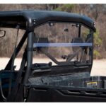 Seizmik Folding Poly Rear Windshield Polaris Ranger 2013-2020