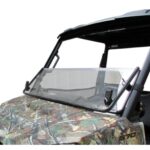 Seizmik Versa Fold Poly Windshield Polaris Ranger Mid Size Pro-Fit 2015-2022
