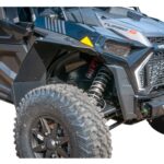 Seizmik HDPE Fender Flare Extension Kit Polaris RZR 2021-2023 Black [Previously Installed]