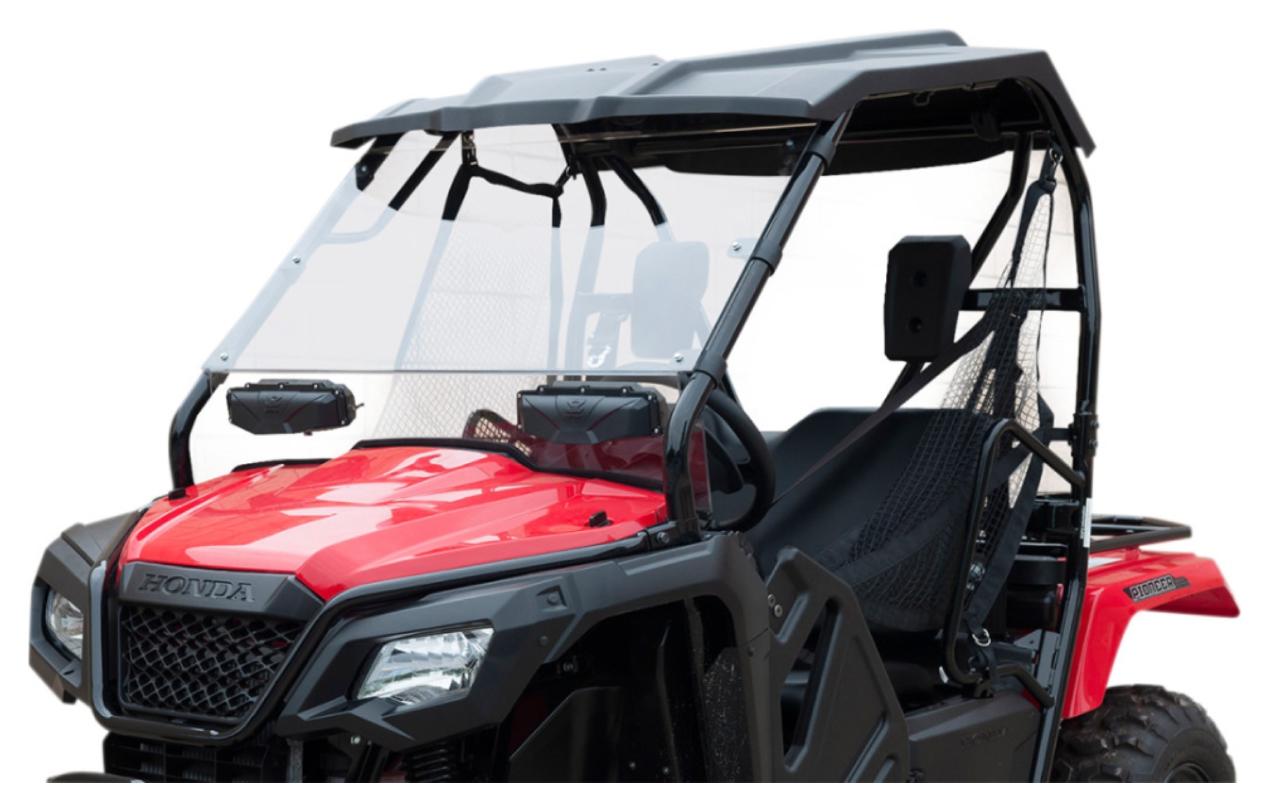 seizmik_polycarbonate_vented_windshield_for_honda_pioneer5002017.jpg Seizmik Poly Vented Windshield Honda Pioneer 500 2017 - Image 1