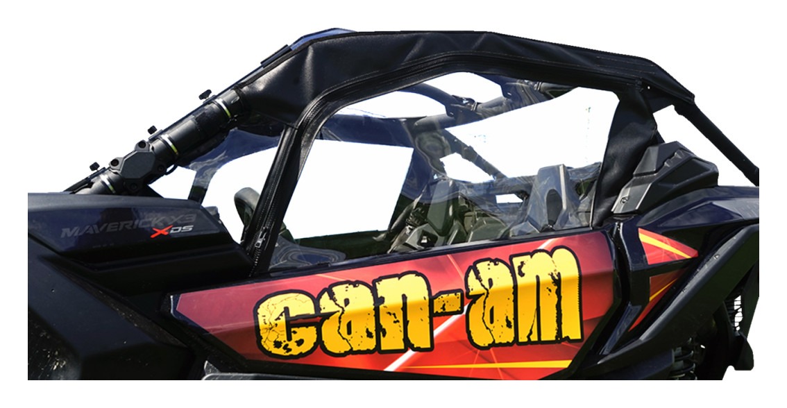 seizmik_soft_doorswith_middle_rear_windows_can_am_maverick_x320172021.jpg Seizmik Soft Doors with Middle/Rear Windows Can-Am Maverick X3 2017 - 2024 - Image 1
