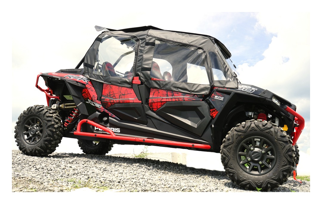 seizmik_soft_upper_door_kit_polaris_rzr4_xp1000_turbo20142024_black.jpg Seizmik Soft Upper Door Kit Polaris RZR 4 XP 1000 / Turbo 2014-2026 - Image 1