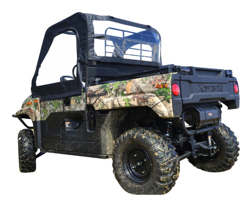 Seizmik Soft Upper Doors w/ Rear Windshield Kawa Mule Pro-Mx 2019-2023 - Image 1