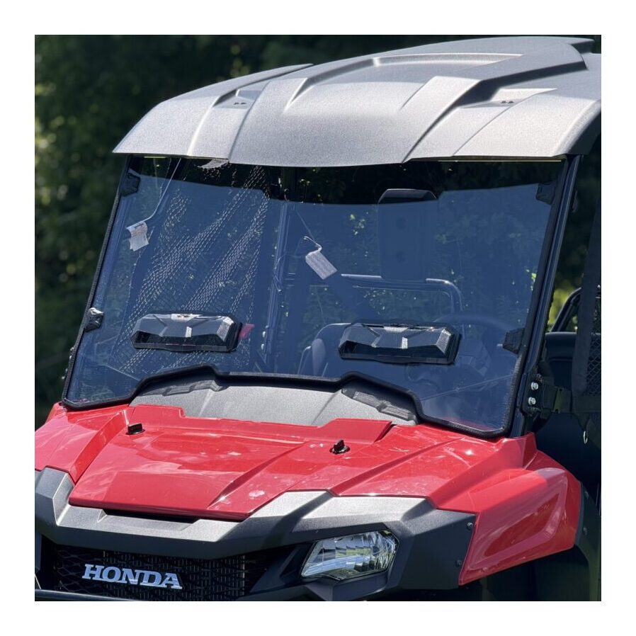 Seizmik Tool-Less Versa Vent Hard Coated Polycarbonate Windshield Honda Pioneer 700 2014-2024 [Open Box] - Image 1