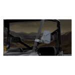 Seizmik Folding Side Mirrors For Polaris Pro-Fit Cages