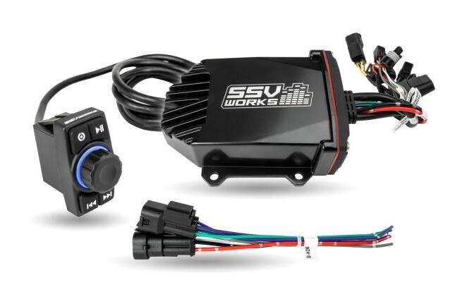 ssv_works_bluetooth_rocker_switch_with_aux_input.jpg SSV Works Universal Bluetooth Rocker Switch Audio System with 200-Watt Amplifier - Image 1