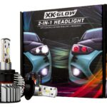 XKGLOW 2-in-1 RGB H4 LED Headlight Bulb Kit