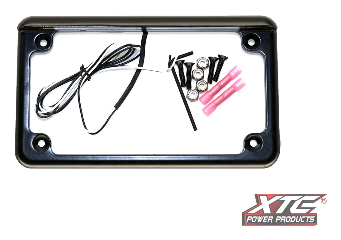 xtc_power_products_license_plate_frame_mount.jpg XTC Power Products License Plate Frame / Mount - Image 1