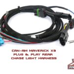 XTC Power Products Rear Chase Light Bar Wiring Harness Can-Am Maverick X3 / Maverick R 2017-2026